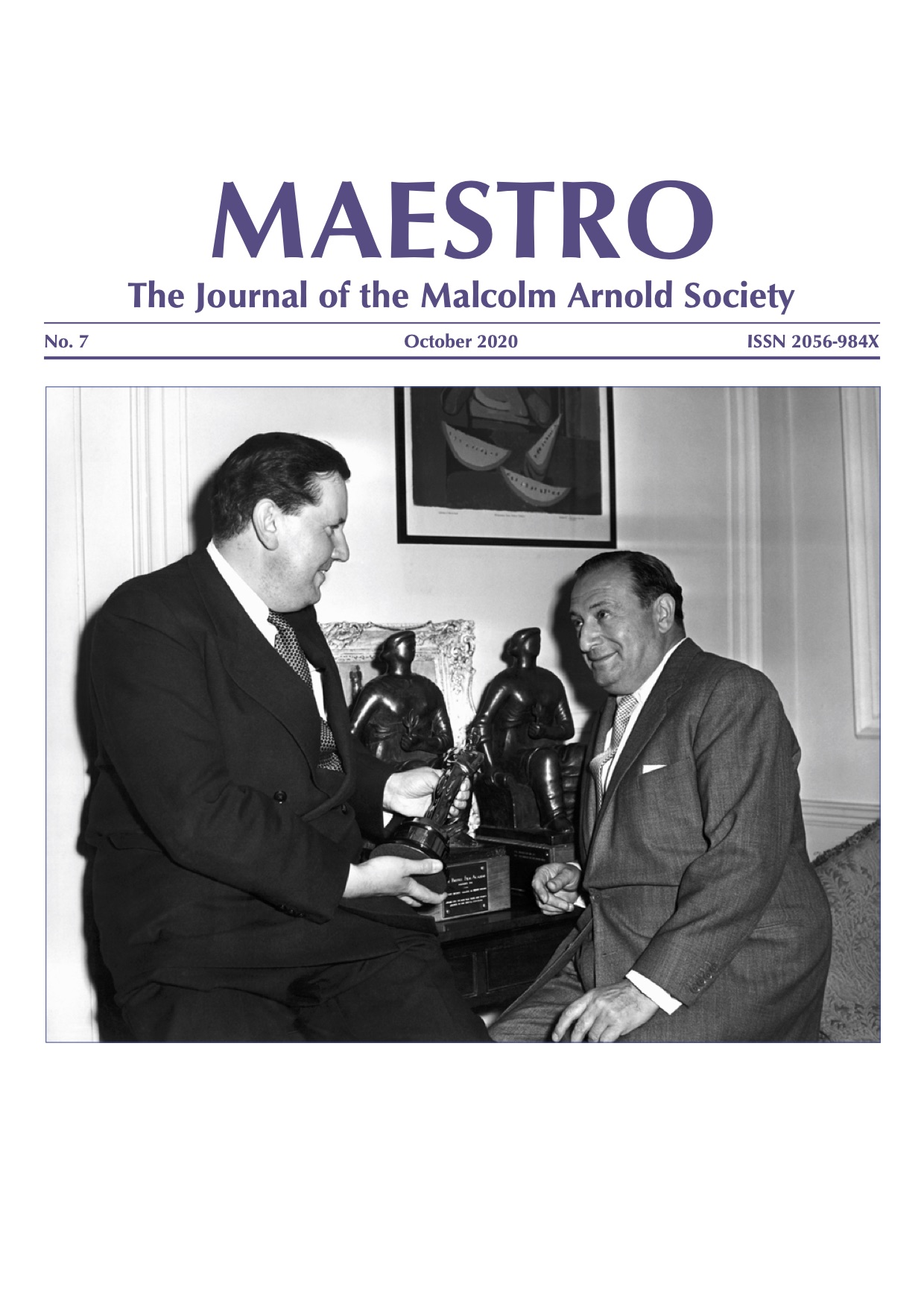 Maestro 7 Malcolm Arnold Society